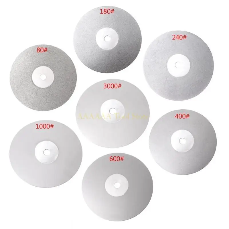 A2BE 6Inch Grit 80-3000 Diamond Coated Flat Lap Wheel Jewelry Grinding Polishing Disc
A2BE 6Inch Grit 80-3000 Diamond Coated Flat Lap Wheel Jewelry Grinding Polishing Disc
