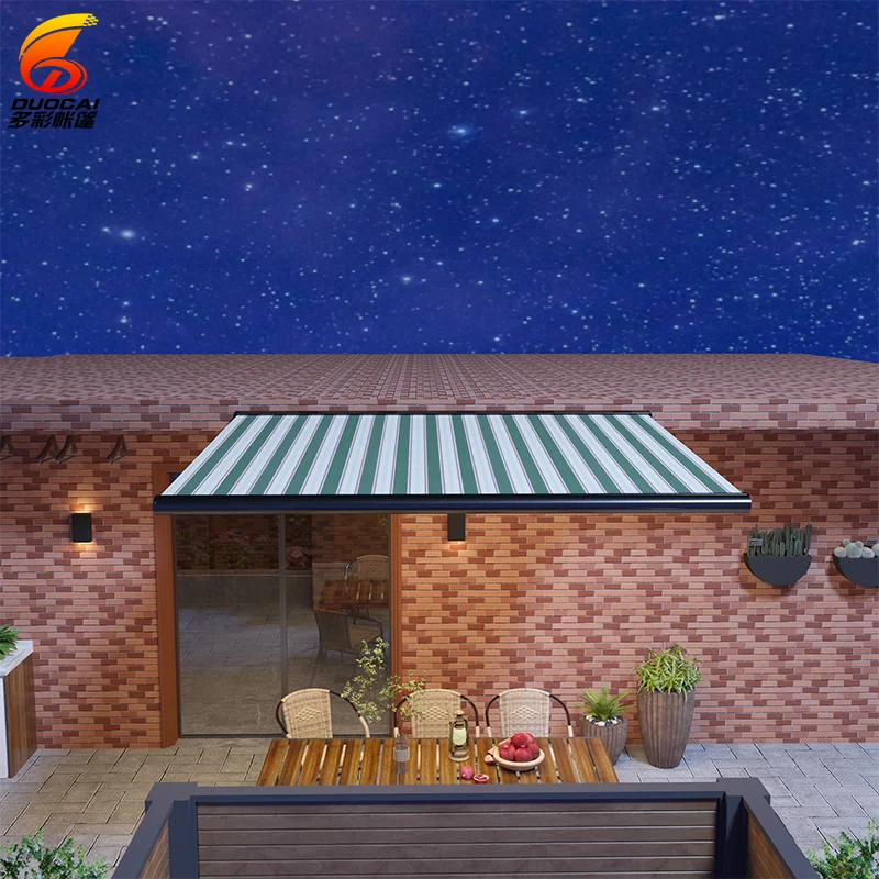 Factory Quality Remote Control Wall Install Aluminum Heavy Duty Full Cassette Awning Retractable Folding Motorized Awning
Factory Quality Remote Control Wall Install Aluminum Heavy Duty Full Cassette Awning Retractable Folding Motorized Awning