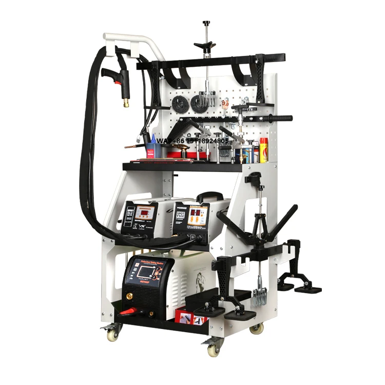 95ES+6100+mig250 Metal High Quality Body Repair Equipment Kit with Dent Puller and MIG Spot Welding Machine (110V/220V/380V)
95ES+6100+mig250 Metal High Quality Body Repair Equipment Kit with Dent Puller and MIG Spot Welding Machine (110V/220V/380V)