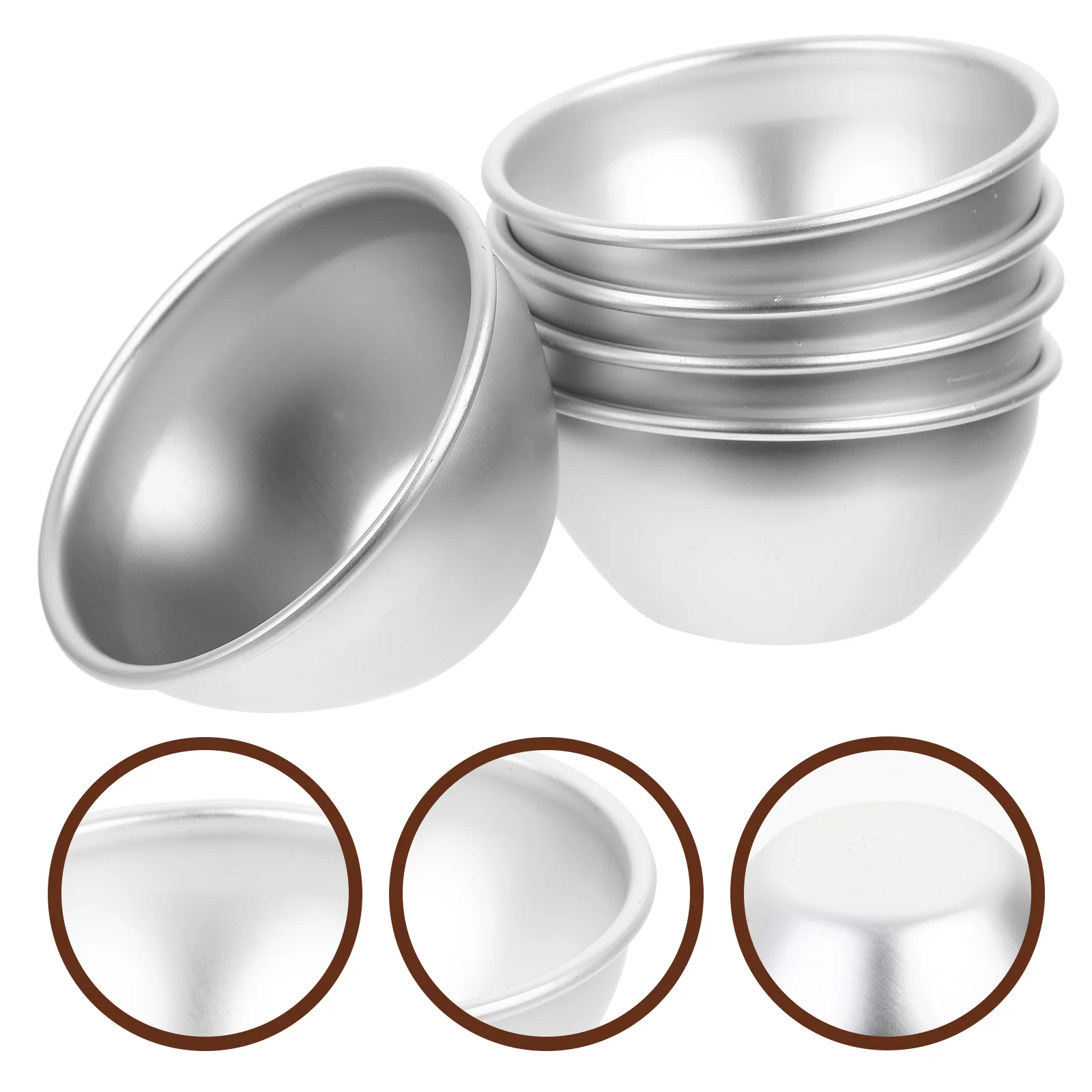 5Pcs Cake Mold Aluminum Alloy Nonstick Baking Pans Food Grade Tart Cheese Shapes Mini Pudding Tray Easy Demould
5Pcs Cake Mold Aluminum Alloy Nonstick Baking Pans Food Grade Tart Cheese Shapes Mini Pudding Tray Easy Demould