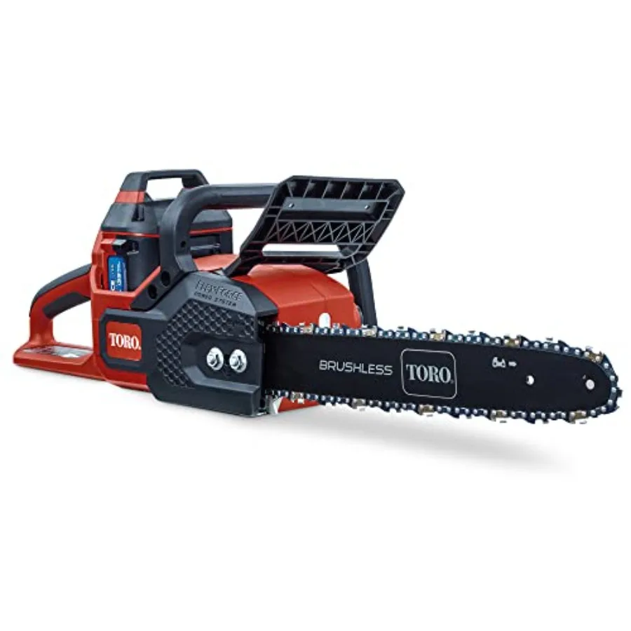 Heavy-Duty Electric Chainsaw for outdoor logging and pruning, lithium-ion battery, black and gray, brushless motor and electric
Heavy-Duty Electric Chainsaw for outdoor logging and pruning, lithium-ion battery, black and gray, brushless motor and electric