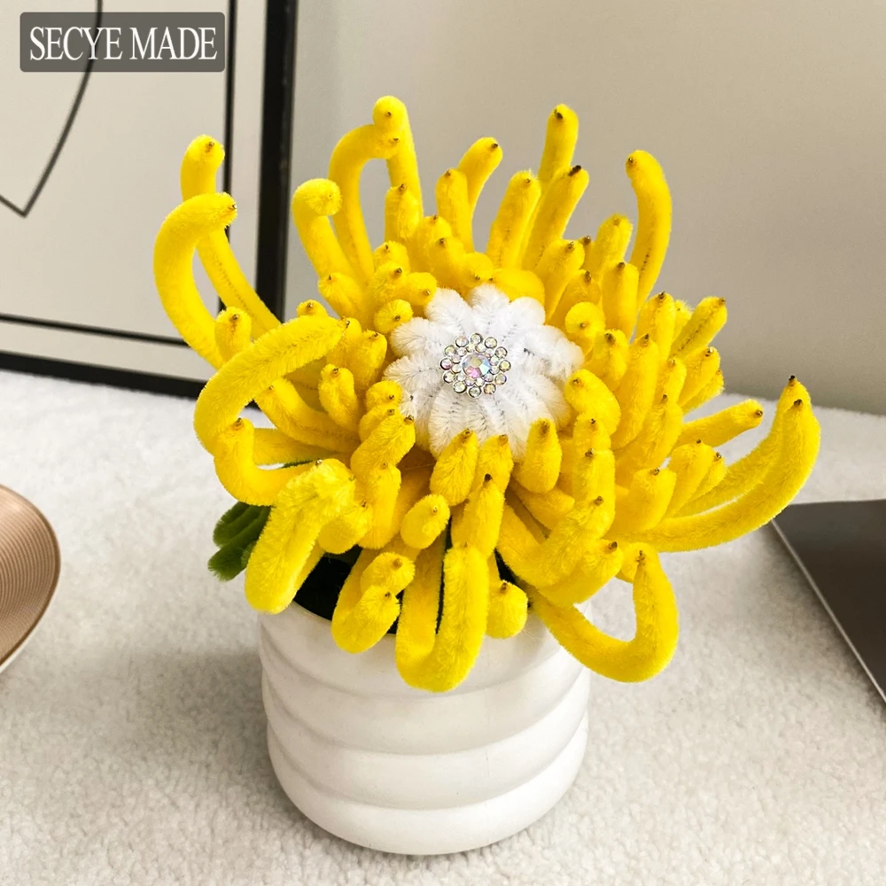 Artificial Chrysanthemum Potted Simulated Fake Flower Plants Potted Home Garden Table Decoration Living Room Ornament Bonsai L29
Artificial Chrysanthemum Potted Simulated Fake Flower Plants Potted Home Garden Table Decoration Living Room Ornament Bonsai L29