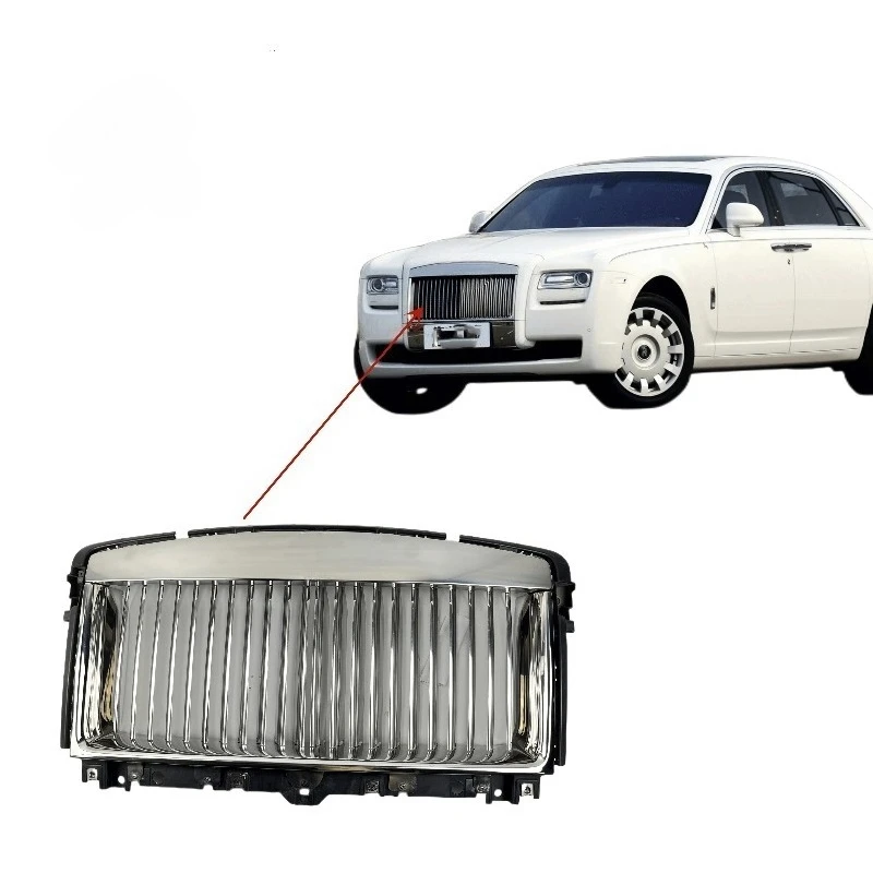 OE51117198866 Steel Water Tank Grille Front Bumper Air Intake Grill with Bolts for Rolls-Royce Ghost 90% New
OE51117198866 Steel Water Tank Grille Front Bumper Air Intake Grill with Bolts for Rolls-Royce Ghost 90% New