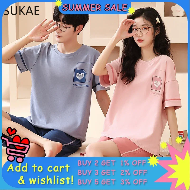 SUKAE летние хлопковые шорты, одежда для сна для пар, милые пижамы, корейский пижамный комплект для мужчин, модная модная женская пижама, повседневная ночная рубашка
SUKAE летние хлопковые шорты, одежда для сна для пар, милые пижамы, корейский пижамный комплект для мужчин, модная модная женская пижама, повседневная ночная рубашка