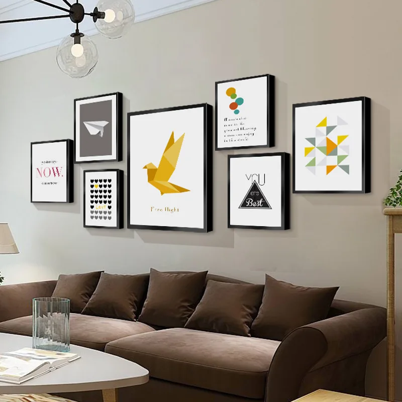 Canvas painting Nordic minimalist living room sofa decorative painting porch room decorative wall poster
Canvas painting Nordic minimalist living room sofa decorative painting porch room decorative wall poster