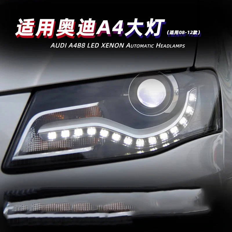 Передняя фара автомобиля ксеноновая фара в сборе для Audi A4 2009-2012 B8 B9 B10 светодиодный DRL дневные ходовые огни указатель поворота
Передняя фара автомобиля ксеноновая фара в сборе для Audi A4 2009-2012 B8 B9 B10 светодиодный DRL дневные ходовые огни указатель поворота