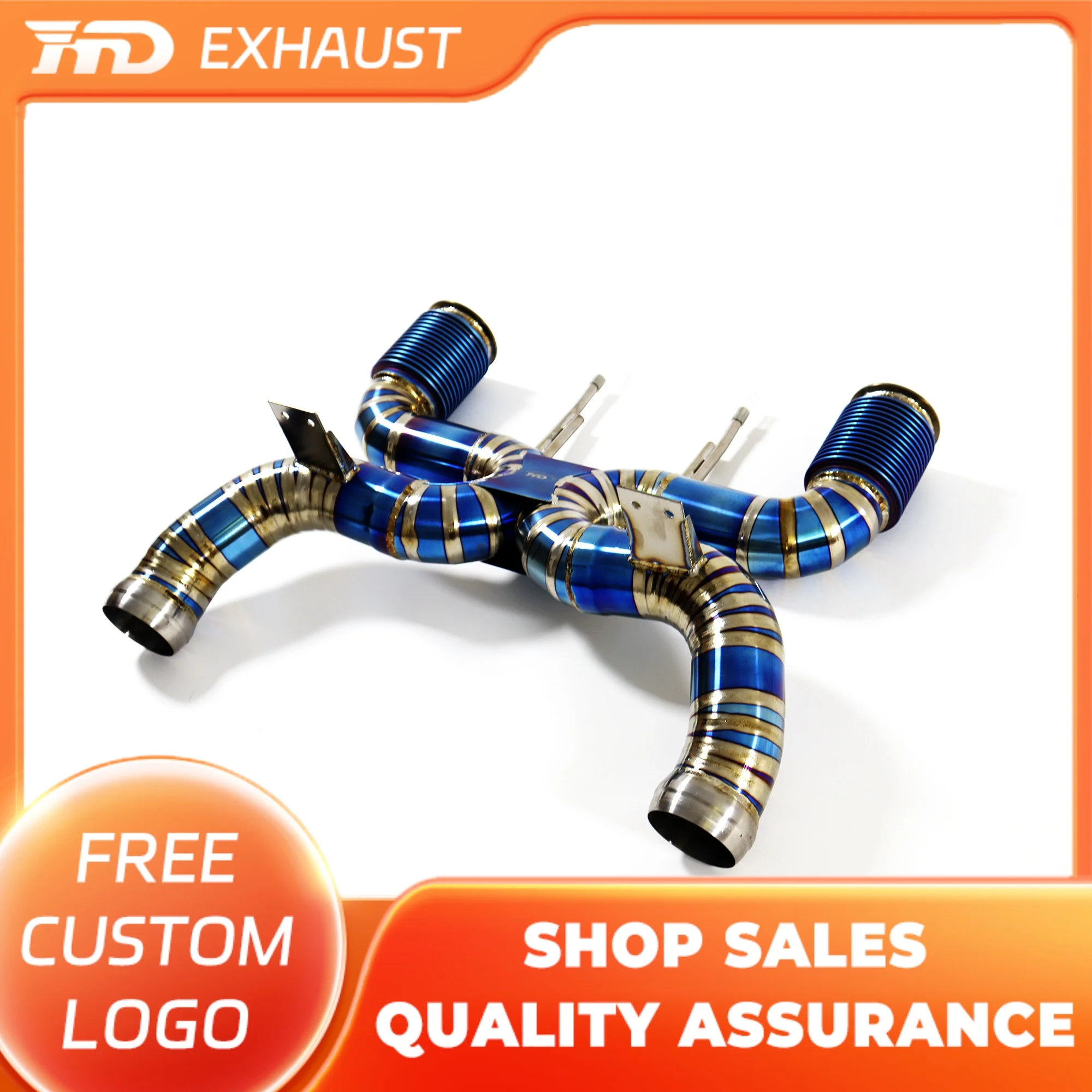 HMD Hot sale items Titanium Exhaust System Performance Catback for Mclaren 720S Without Valves
HMD Hot sale items Titanium Exhaust System Performance Catback for Mclaren 720S Without Valves