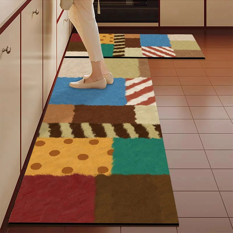 Retro Kitchen Floor Mat Anti-Slip Oil-Resistant Wipeable No-Wa Silicon Dendroid Water Absorbent Home Use Dirt-Resistant Lon...
Retro Kitchen Floor Mat Anti-Slip Oil-Resistant Wipeable No-Wa Silicon Dendroid Water Absorbent Home Use Dirt-Resistant Lon...