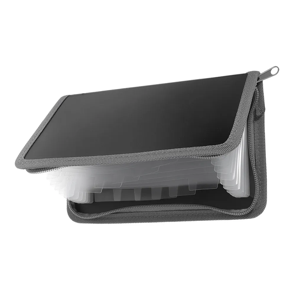 A6 Mini Accordion Folder Zipper Multi-Layer Document Organizer Receipt Coupon Bill Storage Bag Portable Office File Holder
A6 Mini Accordion Folder Zipper Multi-Layer Document Organizer Receipt Coupon Bill Storage Bag Portable Office File Holder