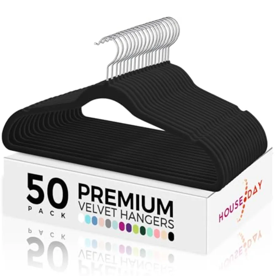 Premium Velvet Hangers, Non-Slip Flocked Felt Hangers, Sturdy Clothes Hangers with 360° Rotatable Hook, Heavy Duty Coat Hanger,
Premium Velvet Hangers, Non-Slip Flocked Felt Hangers, Sturdy Clothes Hangers with 360° Rotatable Hook, Heavy Duty Coat Hanger,