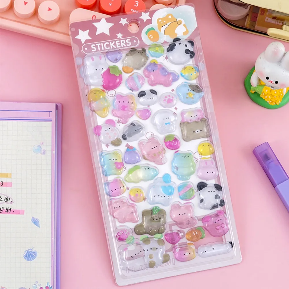 Embossed Animal 3D Crystal Sticker DIY Crafts PVC Cartoon Animal Sticker Kid Motivational Sticker Water Cup Decoration
Embossed Animal 3D Crystal Sticker DIY Crafts PVC Cartoon Animal Sticker Kid Motivational Sticker Water Cup Decoration