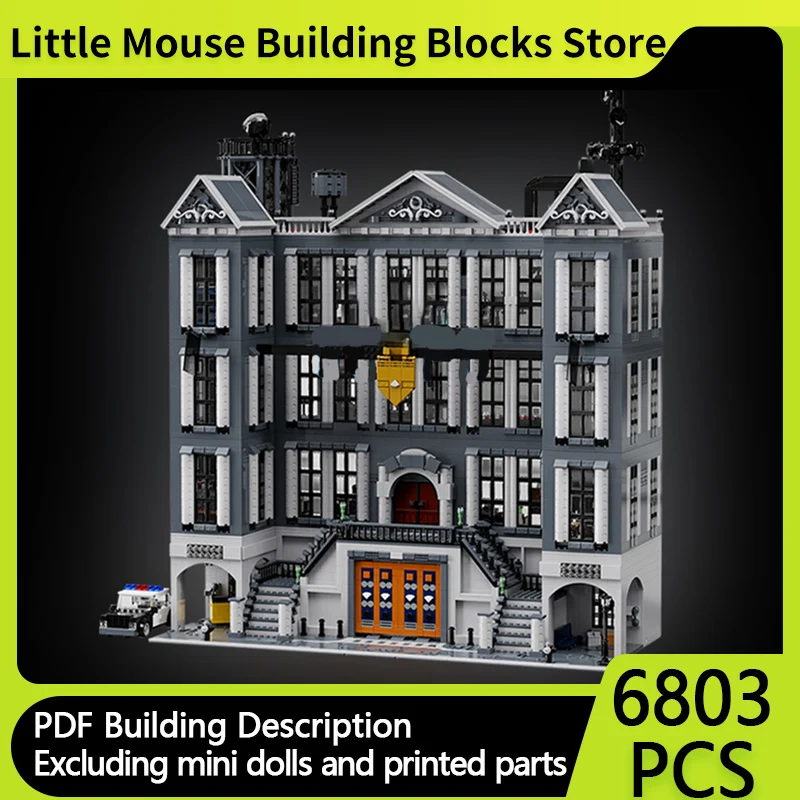 City Street View Model MOC Building Bricks Police Station Building Modular Technology Gifts Holiday Assemble Children Toys Suit
City Street View Model MOC Building Bricks Police Station Building Modular Technology Gifts Holiday Assemble Children Toys Suit
