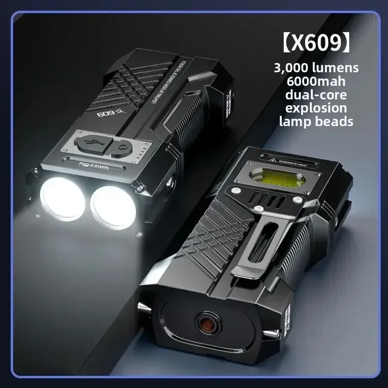 3000LM Super Bright 6000mAh LED Flashlight, Rechargeable Tactical Torch Light with Long Beam, Waterproof Camping Lantern Hiking
3000LM Super Bright 6000mAh LED Flashlight, Rechargeable Tactical Torch Light with Long Beam, Waterproof Camping Lantern Hiking