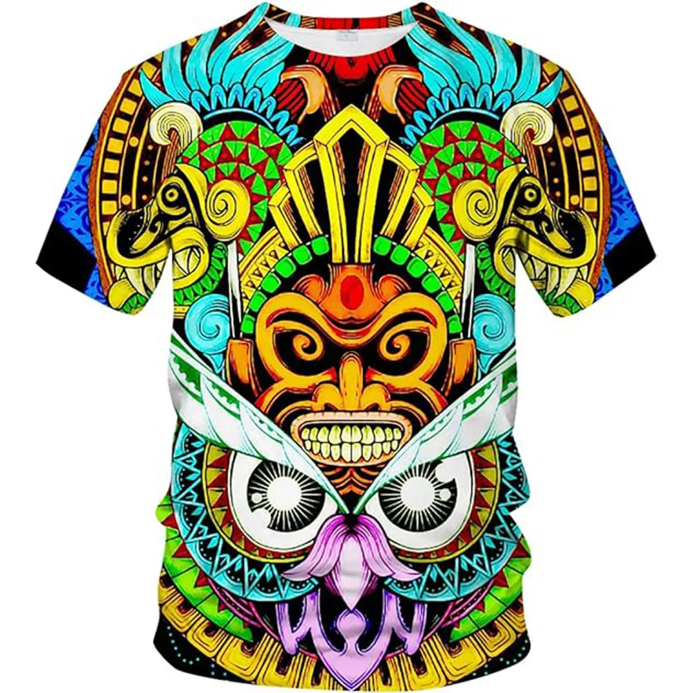 Men's Mexico T-shirt Summer casual short sleeve fashion Mayan culture theme printed top realistic pattern shir
Men's Mexico T-shirt Summer casual short sleeve fashion Mayan culture theme printed top realistic pattern shir