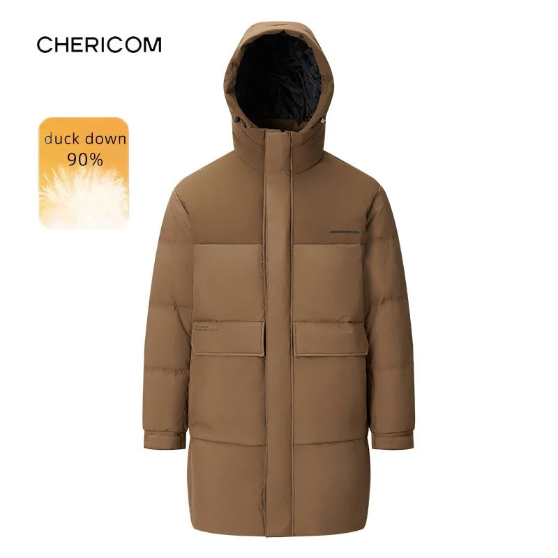 Мужской пуховик Chericom, зима 202, толстая теплая куртка-пуховик средней длины с капюшоном на утином пуху, ветрозащитное стеганое пальто Y299663Y
Мужской пуховик Chericom, зима 202, толстая теплая куртка-пуховик средней длины с капюшоном на утином пуху, ветрозащитное стеганое пальто Y299663Y