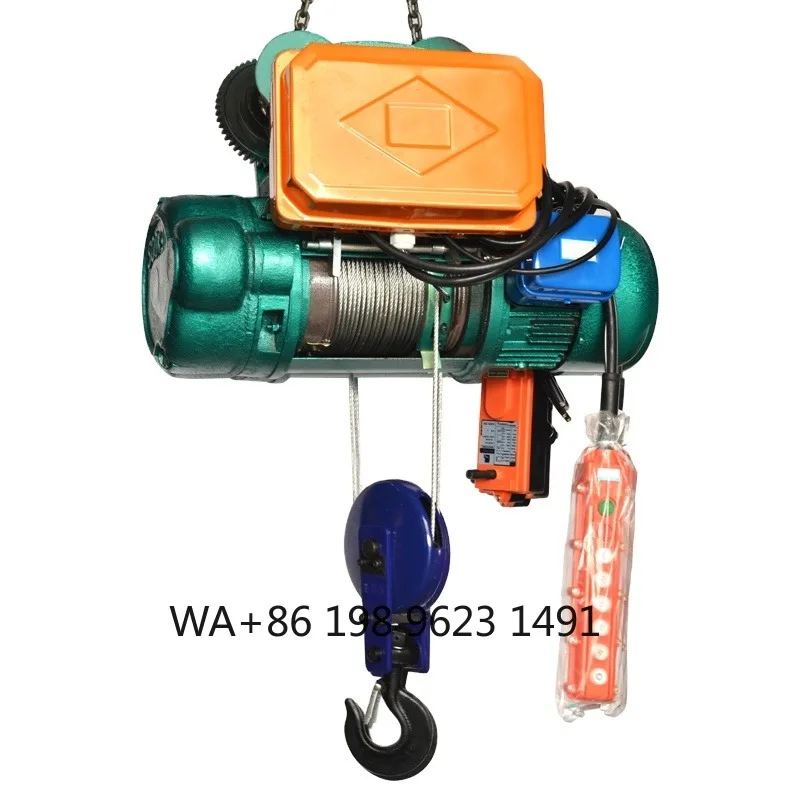3 Phase 1-5Ton Electric Wire Rope Hoist Small Pulling Winch Crane Construction Industrial Lifting Tool for Workshop Warehouse
3 Phase 1-5Ton Electric Wire Rope Hoist Small Pulling Winch Crane Construction Industrial Lifting Tool for Workshop Warehouse