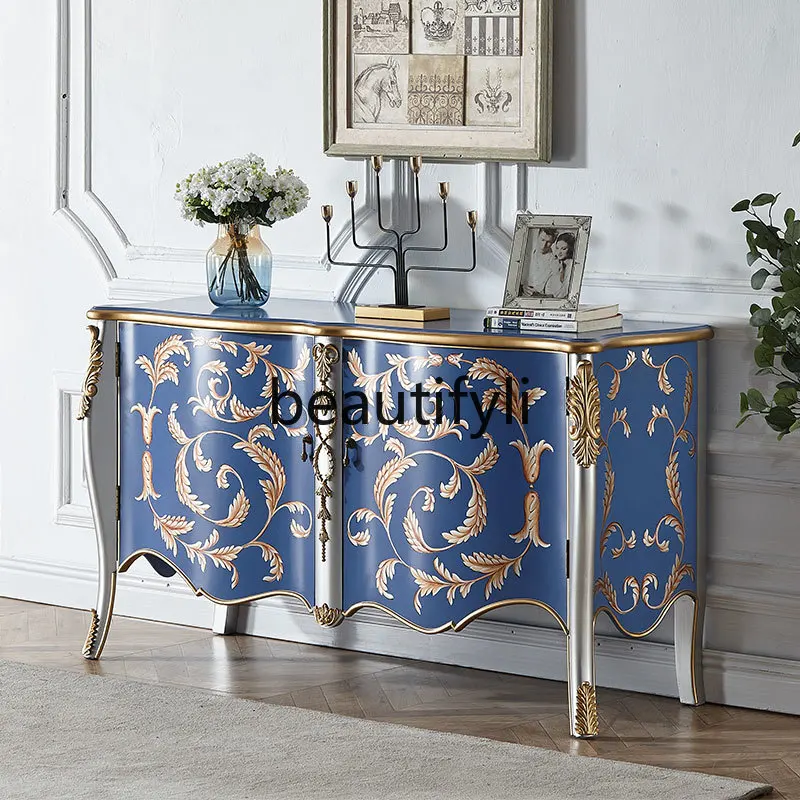 American painted shoe cabinet household large-capacity luxury porch cabinet storage decorative cabinet
American painted shoe cabinet household large-capacity luxury porch cabinet storage decorative cabinet