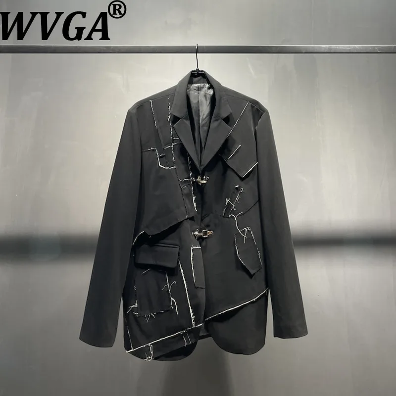 WVGA Весна Осень Новый Мужской Tide High Street Design Винтаж Потертый Темный Стиль Блейзер Нишевый Шикарный Повседневный Костюм Куртка Ins Y2K W17665
WVGA Весна Осень Новый Мужской Tide High Street Design Винтаж Потертый Темный Стиль Блейзер Нишевый Шикарный Повседневный Костюм Куртка Ins Y2K W17665