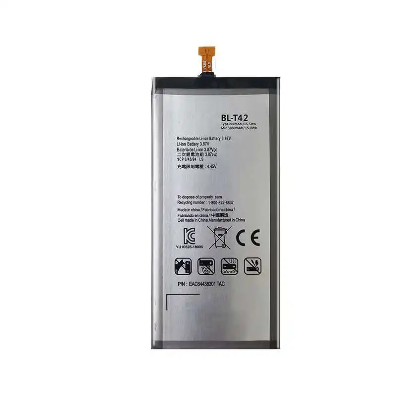 Battery For LG V60 V50 5G V40 ThinQ V10 V20 V30 V30+ V30A F60 Leon Tribute 2 K7 K8 LS675 H340 H345 H932 MS345 H343 Risio C40 L50
Battery For LG V60 V50 5G V40 ThinQ V10 V20 V30 V30+ V30A F60 Leon Tribute 2 K7 K8 LS675 H340 H345 H932 MS345 H343 Risio C40 L50