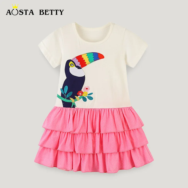 Style Children's Dress Summer New Cartoon Embroidered Girls' Short-Sleeved Children's Dress Knitted CottontutuSkirtAosd
Style Children's Dress Summer New Cartoon Embroidered Girls' Short-Sleeved Children's Dress Knitted CottontutuSkirtAosd