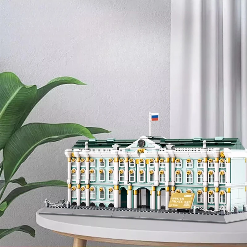 SEMBO Russia St. Petersburg Winter Palace Building Blocks Creative Hand-assembled Landmark Building Collection Model Toy Gift
SEMBO Russia St. Petersburg Winter Palace Building Blocks Creative Hand-assembled Landmark Building Collection Model Toy Gift