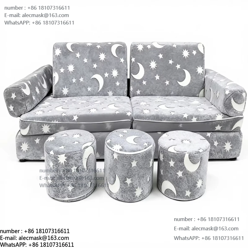 Small apartment children's play sofa removable washable module, suitable for children's room, suitable for shopping mall use
Small apartment children's play sofa removable washable module, suitable for children's room, suitable for shopping mall use