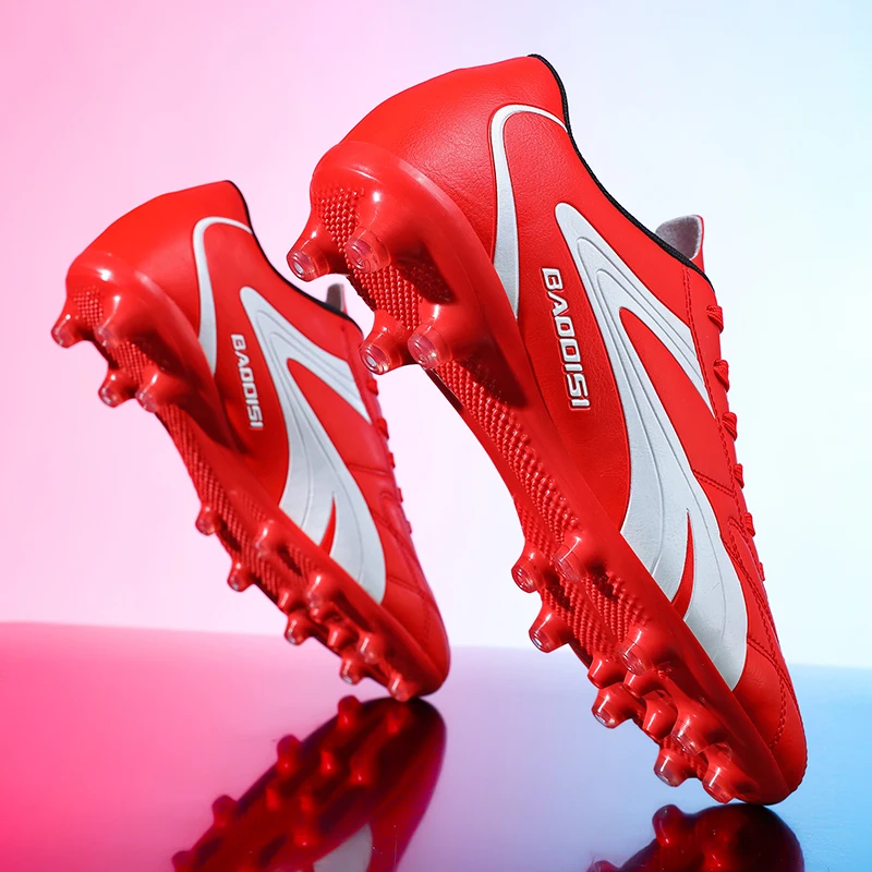 New Men Football Shoes TF/AG Professional Football Field Boots Resistant Training Comfortable Soccer Shoes Booties Society Cleat
New Men Football Shoes TF/AG Professional Football Field Boots Resistant Training Comfortable Soccer Shoes Booties Society Cleat