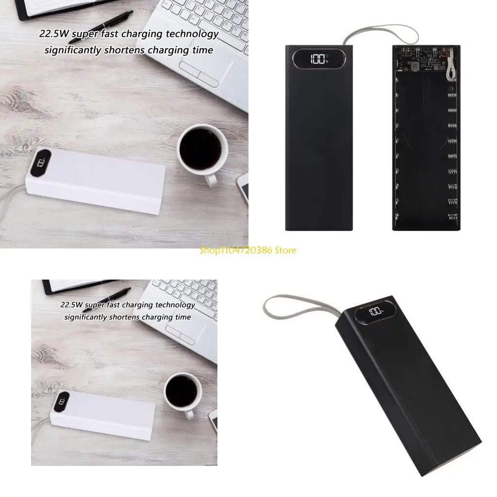 K0EA NoWelding 18650 Battery Case With 22.5W Quick Technology 20Cells Capacity
K0EA NoWelding 18650 Battery Case With 22.5W Quick Technology 20Cells Capacity