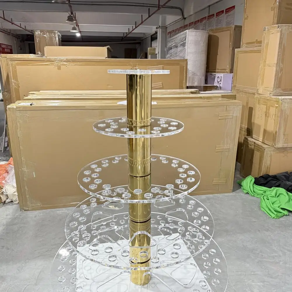 FSDKX Round Shape Acrylic Champagne Wall Holder Wedding Acrylic Champagne Wall Stand for Events
FSDKX Round Shape Acrylic Champagne Wall Holder Wedding Acrylic Champagne Wall Stand for Events