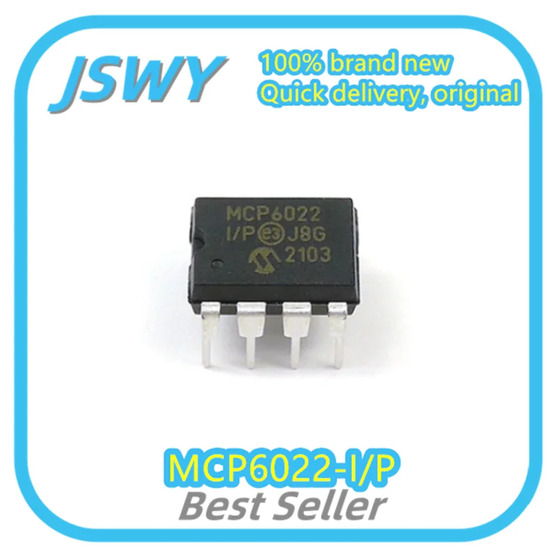 (5/50pcs) MCP6022-I/P MCP6022 DIP8 operational amplifier original authentic fast delivery
(5/50pcs) MCP6022-I/P MCP6022 DIP8 operational amplifier original authentic fast delivery