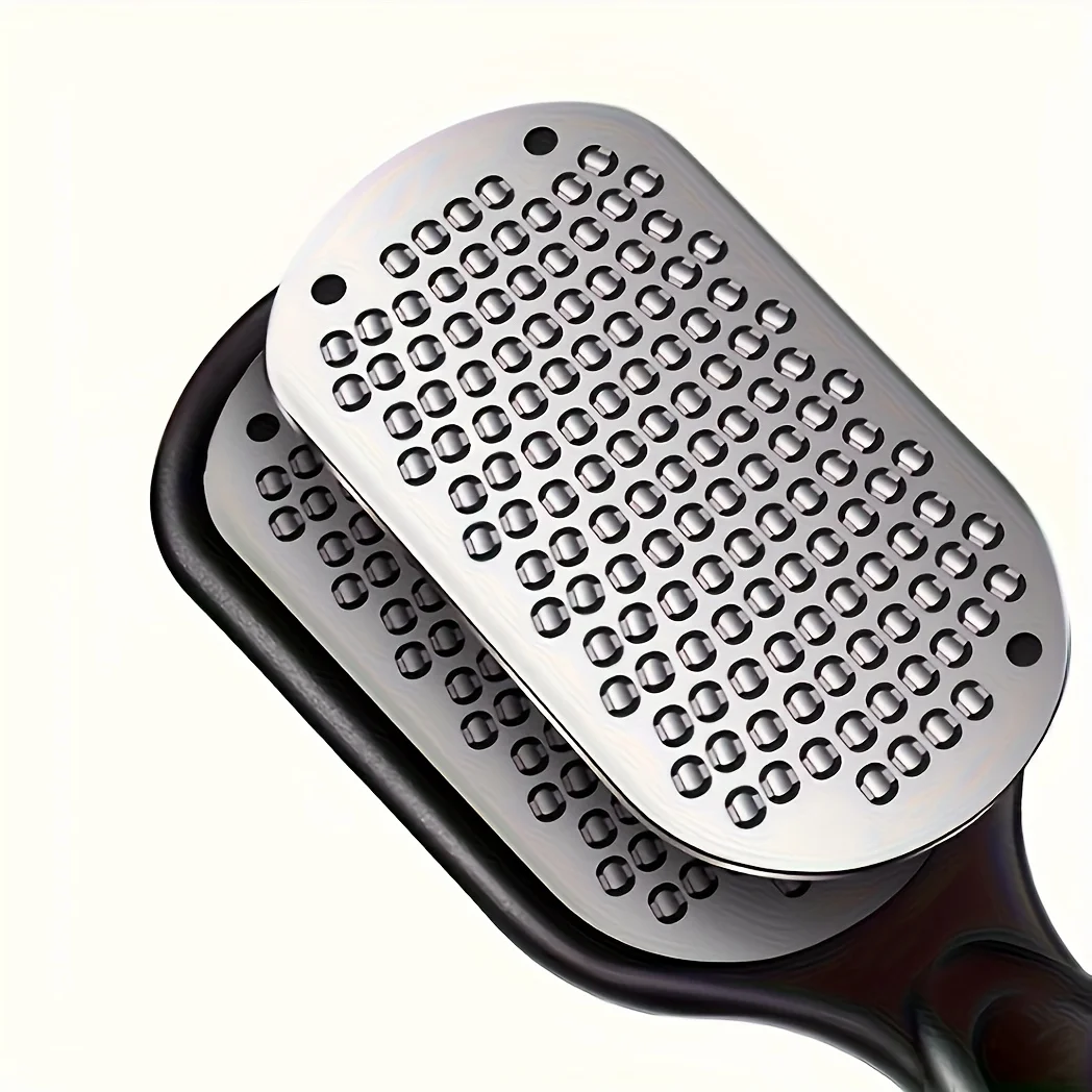 Stainless Steel Foot Grinder & File Heavy-Duty Pedicure Tool with Ergonomic Handle & Rounded Edges for Cracked Heels
Stainless Steel Foot Grinder & File Heavy-Duty Pedicure Tool with Ergonomic Handle & Rounded Edges for Cracked Heels