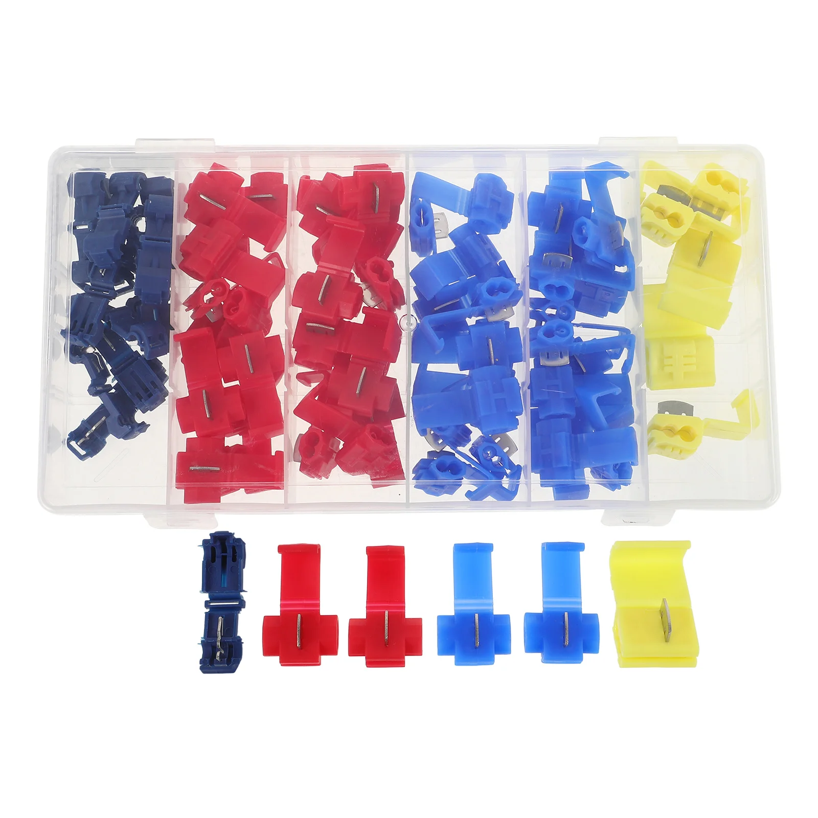 65 Pcs Terminal Clip Wire Splicers Connectors Parallel No Broken Line Automotive for Wiring Plastic
65 Pcs Terminal Clip Wire Splicers Connectors Parallel No Broken Line Automotive for Wiring Plastic
