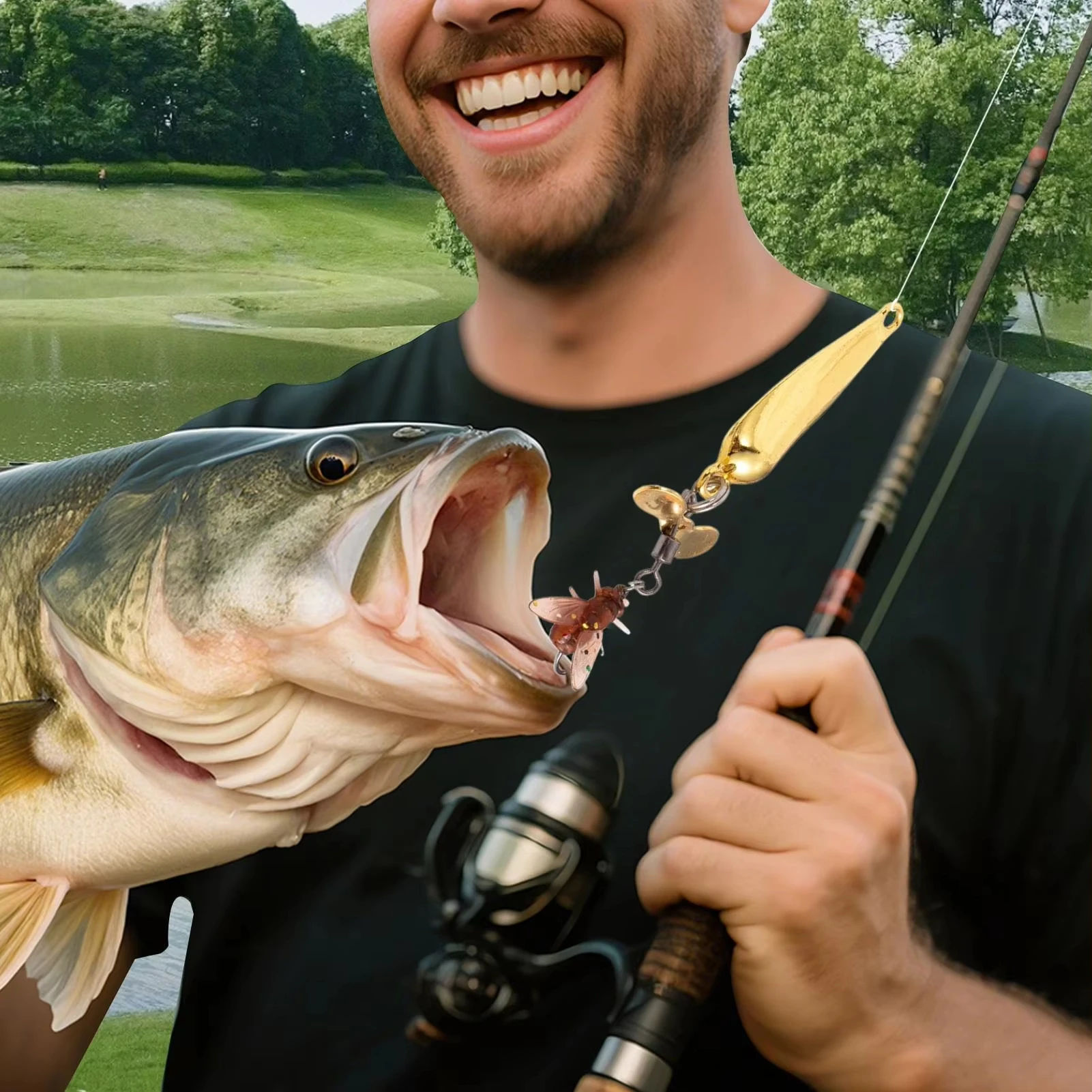 Metal Fishing Lure Wobbler Rotating Outdoor Artificial Hard Baits Sequins Tackle Vibration Bait Spinner Spoon Jig Sea Lures
Metal Fishing Lure Wobbler Rotating Outdoor Artificial Hard Baits Sequins Tackle Vibration Bait Spinner Spoon Jig Sea Lures