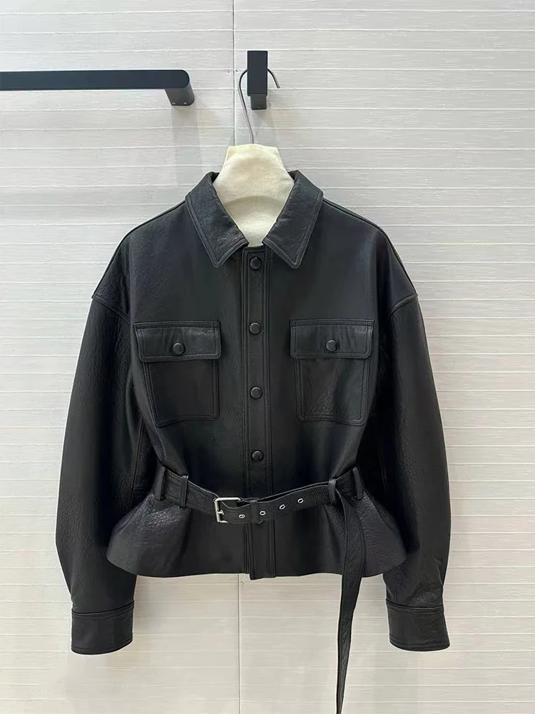 Korean Sweet Cool Style PU Leather Jacket 2025 New Design Casual Fashionable Versatile Casual Match All-Match Jacket Top
Korean Sweet Cool Style PU Leather Jacket 2025 New Design Casual Fashionable Versatile Casual Match All-Match Jacket Top