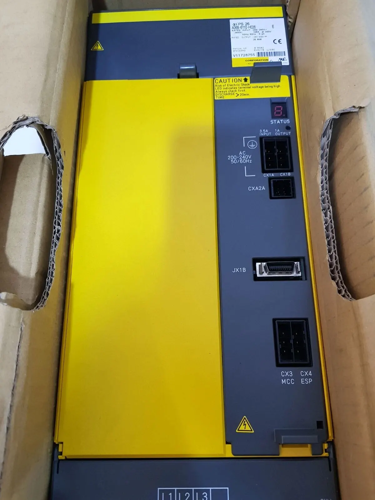 Brand new A06B-6110-H015 A06B-6110-H026 A06B-6110-H030 One-year warranty
Brand new A06B-6110-H015 A06B-6110-H026 A06B-6110-H030 One-year warranty