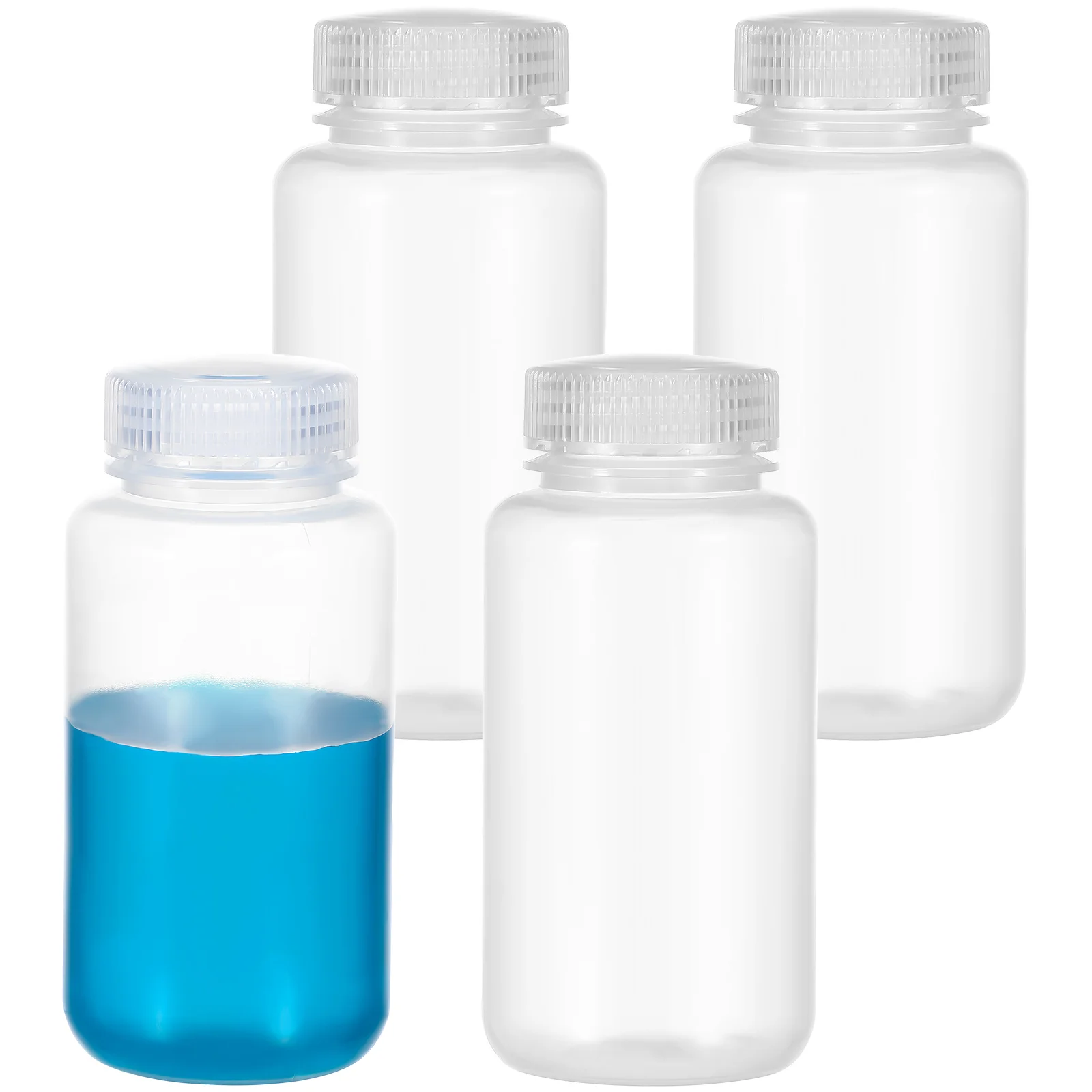 4pcs Clear Plastic Lab Bottles 250Ml Reusable Leak-Proof Reagent Storage Containers For Laboratory Travel Toiletries Liquid
4pcs Clear Plastic Lab Bottles 250Ml Reusable Leak-Proof Reagent Storage Containers For Laboratory Travel Toiletries Liquid