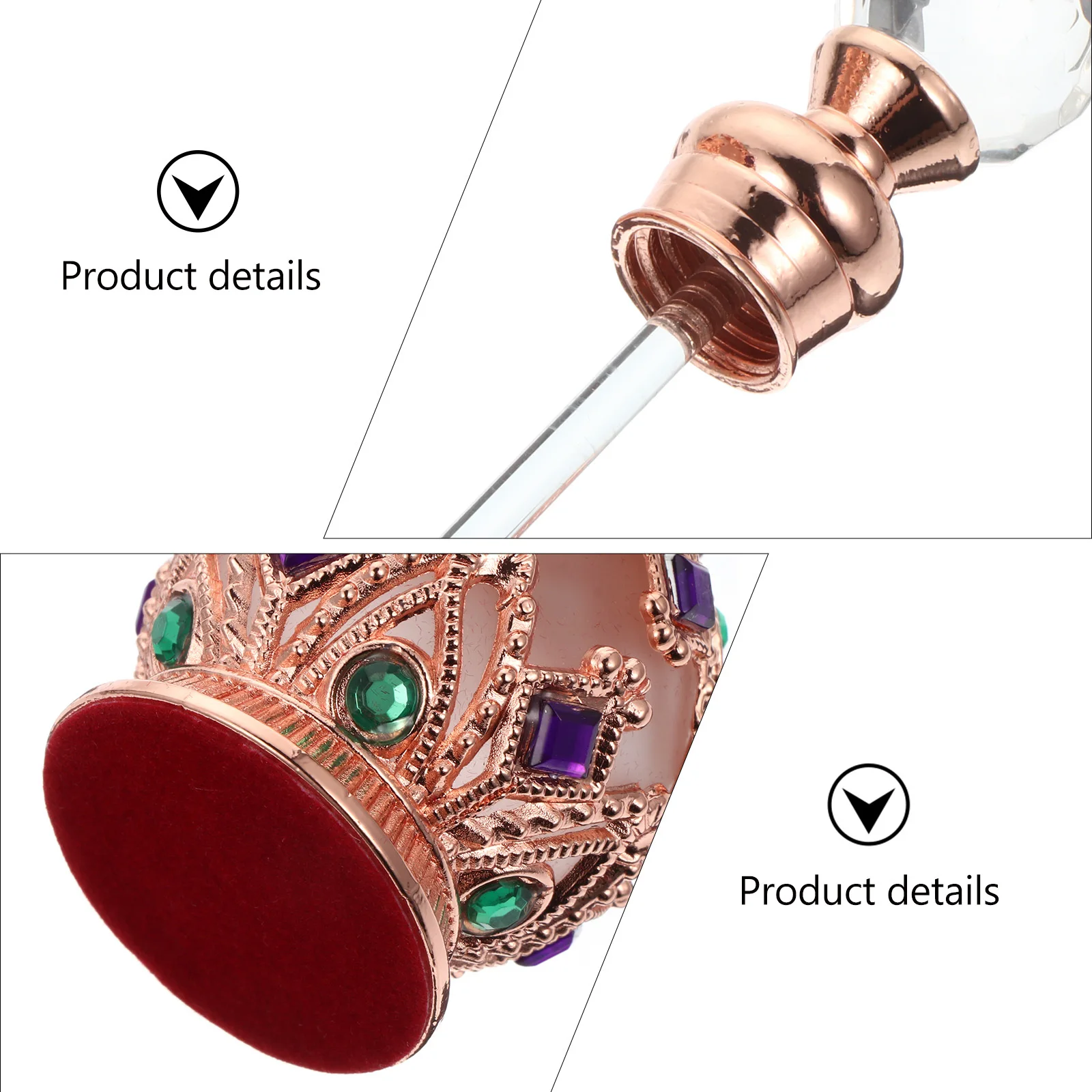 15ml Empty Glass Perfume Bottle Vintage Refillable Diamond Inlaid Fragrance Holder Travel Safe Durable Gift for Her
15ml Empty Glass Perfume Bottle Vintage Refillable Diamond Inlaid Fragrance Holder Travel Safe Durable Gift for Her