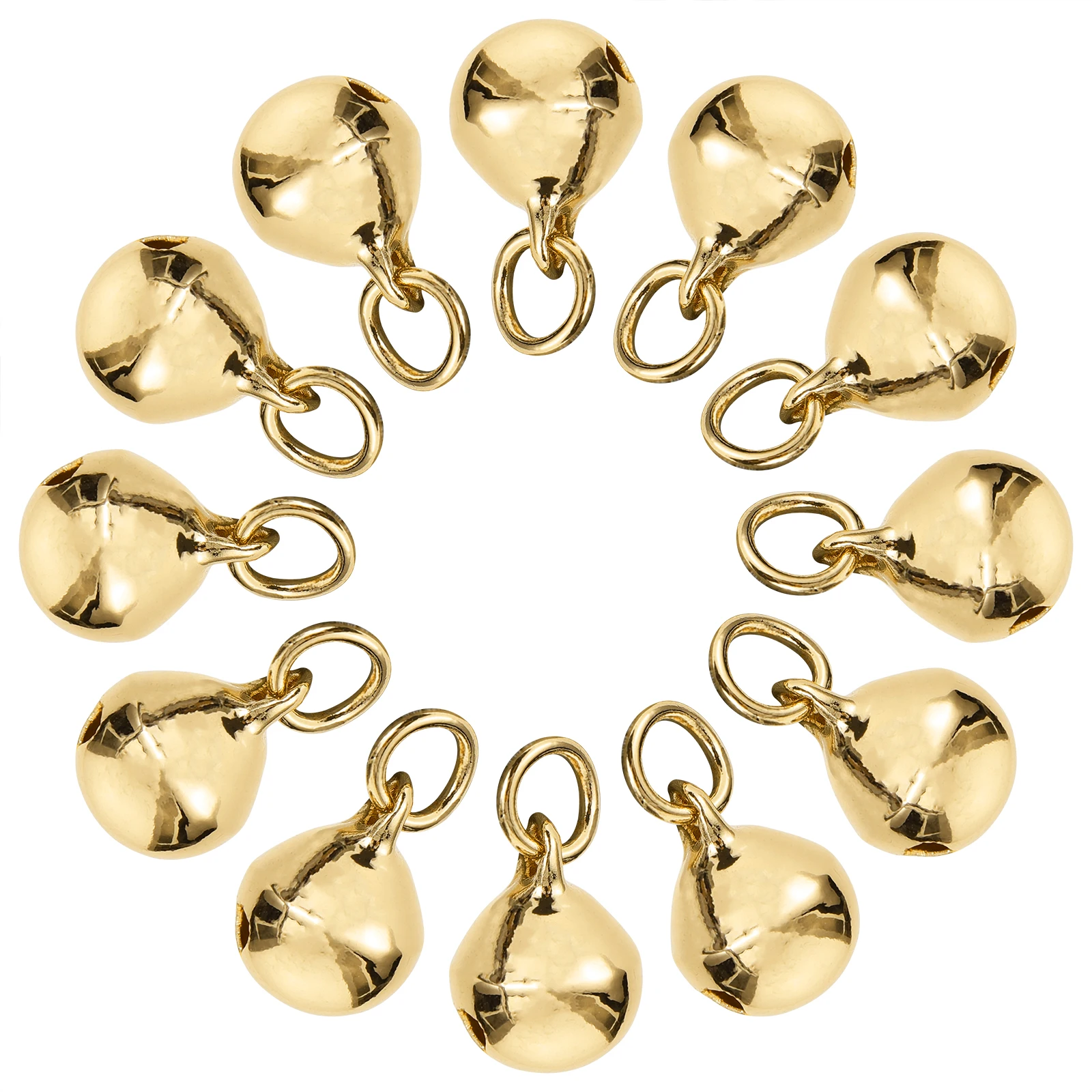50pcs Bell Charms 8mm Lightweight Vintage Pendants Beads Jewelry Making Crafts DIY Supplies Necklace Accessories Christmas Gifts
50pcs Bell Charms 8mm Lightweight Vintage Pendants Beads Jewelry Making Crafts DIY Supplies Necklace Accessories Christmas Gifts