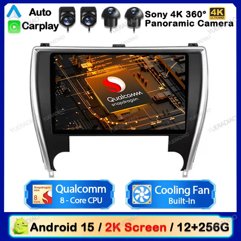 Android 15 Car Radio For Toyota Camry 7 XV 50 55 US Version 2012 - 2017 Multimedia Viedo Player 4G WIFI Head Unit GPS NAVI QLED
Android 15 Car Radio For Toyota Camry 7 XV 50 55 US Version 2012 - 2017 Multimedia Viedo Player 4G WIFI Head Unit GPS NAVI QLED