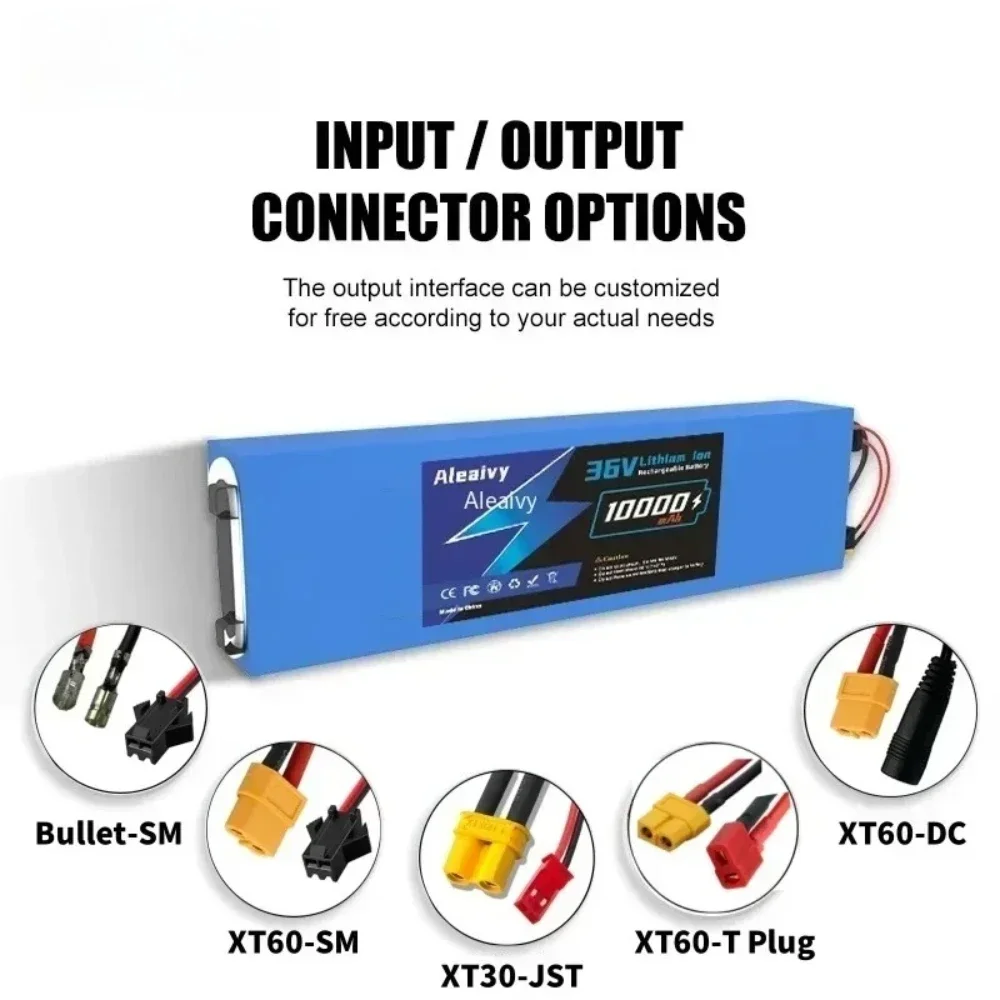 10S3P 36V Battery 10000mAh Suitable For Xiaomi M365/M365pro New Electric Scooter Battery 18650 Lithium-ion battery pack with BMS
10S3P 36V Battery 10000mAh Suitable For Xiaomi M365/M365pro New Electric Scooter Battery 18650 Lithium-ion battery pack with BMS
