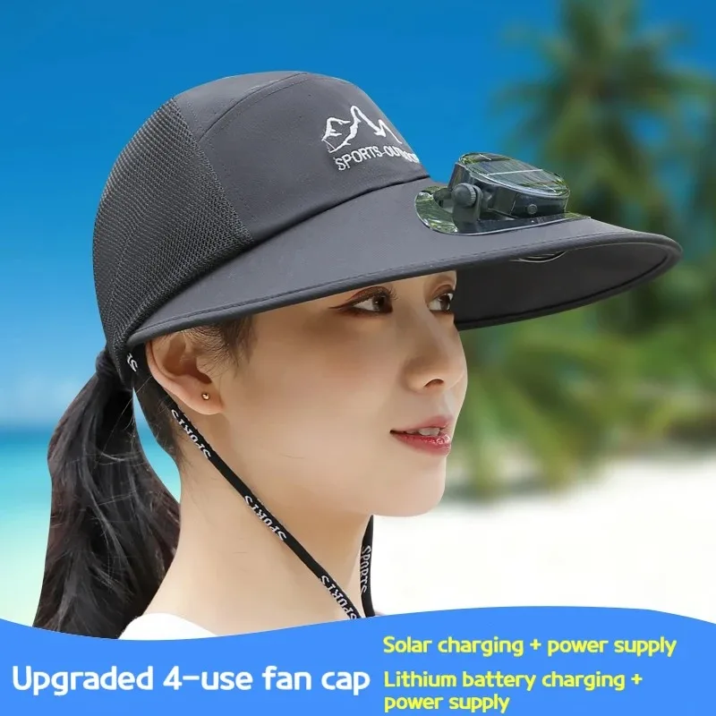 【Best-selling】 Men's Fishing Fan Hat, Solar Charging Hat With Fan, Summer Women's Outdoor Sun Shading Hat For Work
【Best-selling】 Men's Fishing Fan Hat, Solar Charging Hat With Fan, Summer Women's Outdoor Sun Shading Hat For Work