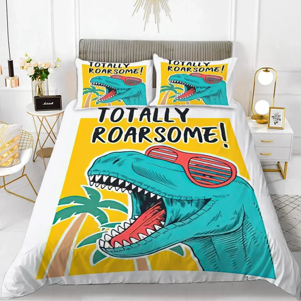 Cartoon Dragon Bedding Set 3D Printed Duvet Cover Set Soft Polyester Single Double Queen Size For Birthday Gift, Halloween Decor
Cartoon Dragon Bedding Set 3D Printed Duvet Cover Set Soft Polyester Single Double Queen Size For Birthday Gift, Halloween Decor