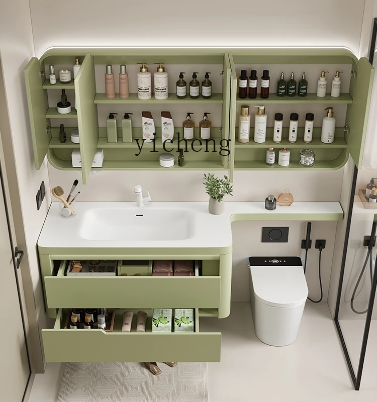 Xl Whole Washbin Bathroom Cabinet Combination Extended Toilet Compartment Whole Washbin Wash Inter-Platform Basin
Xl Whole Washbin Bathroom Cabinet Combination Extended Toilet Compartment Whole Washbin Wash Inter-Platform Basin