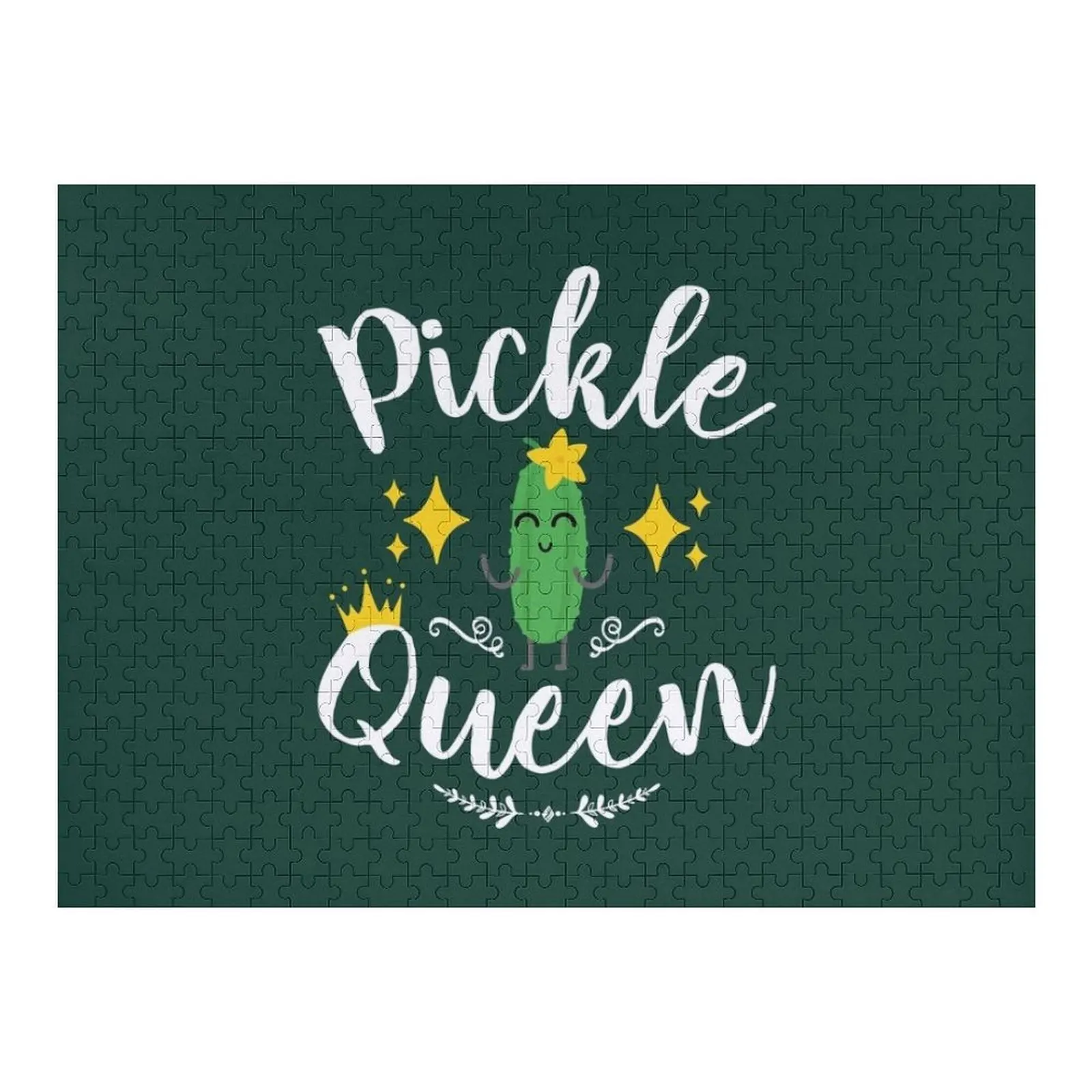Pickle Queen Jigsaw Puzzle Custom Child Wood Name Wooden Compositions For Children Puzzle 
Pickle Queen Jigsaw Puzzle Custom Child Wood Name Wooden Compositions For Children Puzzle
