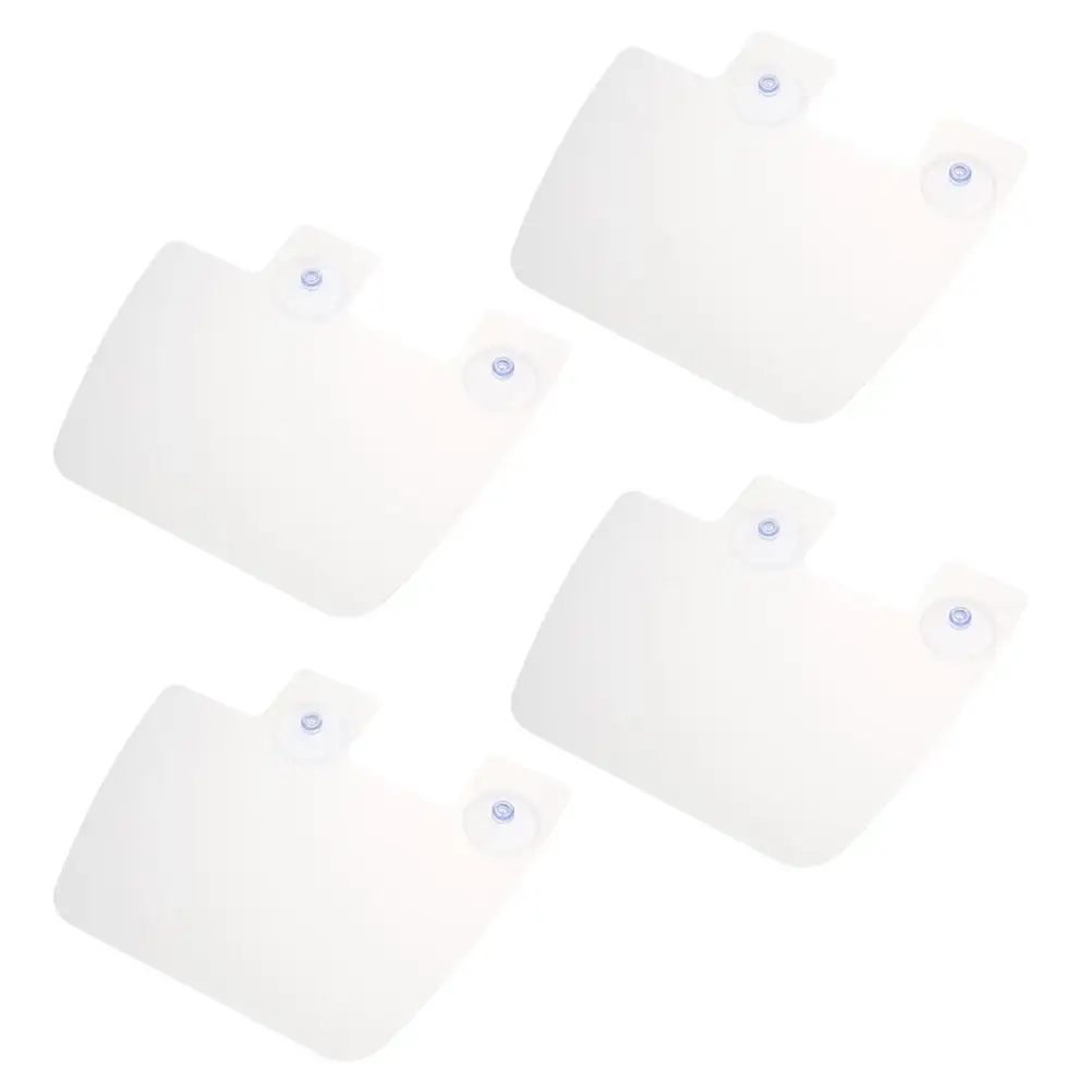 4 Pcs White Kitchen Sink Splash Guards Waterproof Boards Easy Clean Suction Cup Design Prevent Splashing Protect Floor
4 Pcs White Kitchen Sink Splash Guards Waterproof Boards Easy Clean Suction Cup Design Prevent Splashing Protect Floor