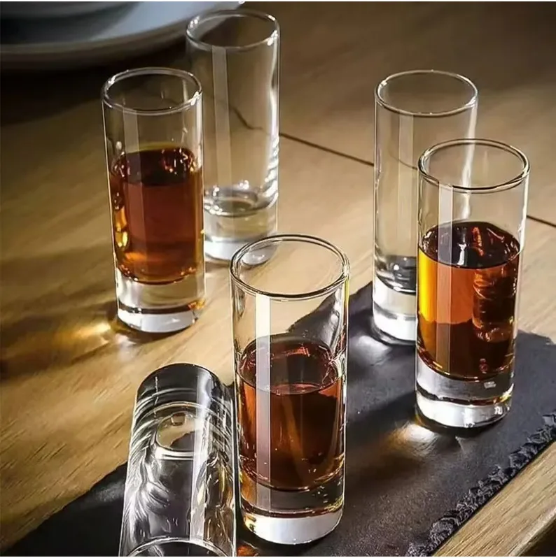 2pcs Exquisite 60ml Shot Glass High End Wine Glasses Home Cocktail Glass Thickened Spirits Cup Party Drinkware Bar Accessories
2pcs Exquisite 60ml Shot Glass High End Wine Glasses Home Cocktail Glass Thickened Spirits Cup Party Drinkware Bar Accessories