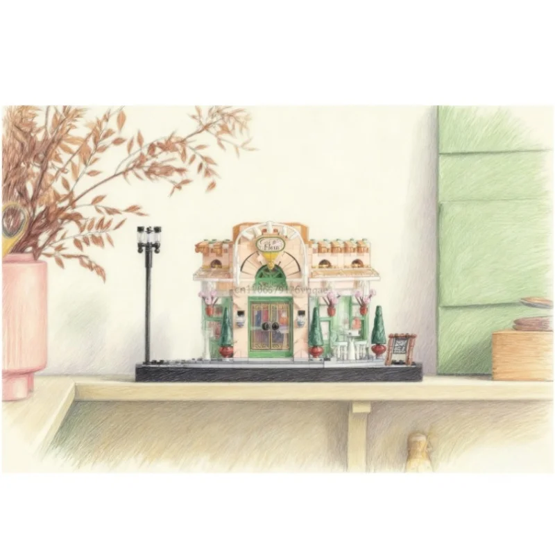 Spot 1101, гранулированный вид на улицу, французское кафе, ресторан, строительный блок, сборка, детские игрушки, подарки на Рождество и день рождения
Spot 1101, гранулированный вид на улицу, французское кафе, ресторан, строительный блок, сборка, детские игрушки, подарки на Рождество и день рождения