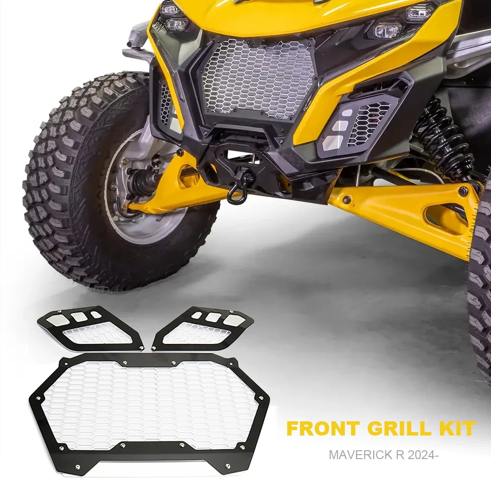 For Can-Am Maverick R 2024 2025 2026 Front Grill Kit Side Air Vent Cover Grille Mesh Guard Protection Offroad UTV Accessories
For Can-Am Maverick R 2024 2025 2026 Front Grill Kit Side Air Vent Cover Grille Mesh Guard Protection Offroad UTV Accessories