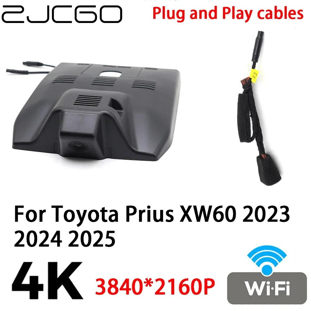 ZJCGO 4K 2160P Car DVR Dash Cam Camera Video Recorder Plug and Play for Toyota Prius XW60 2023 2024 2025
ZJCGO 4K 2160P Car DVR Dash Cam Camera Video Recorder Plug and Play for Toyota Prius XW60 2023 2024 2025