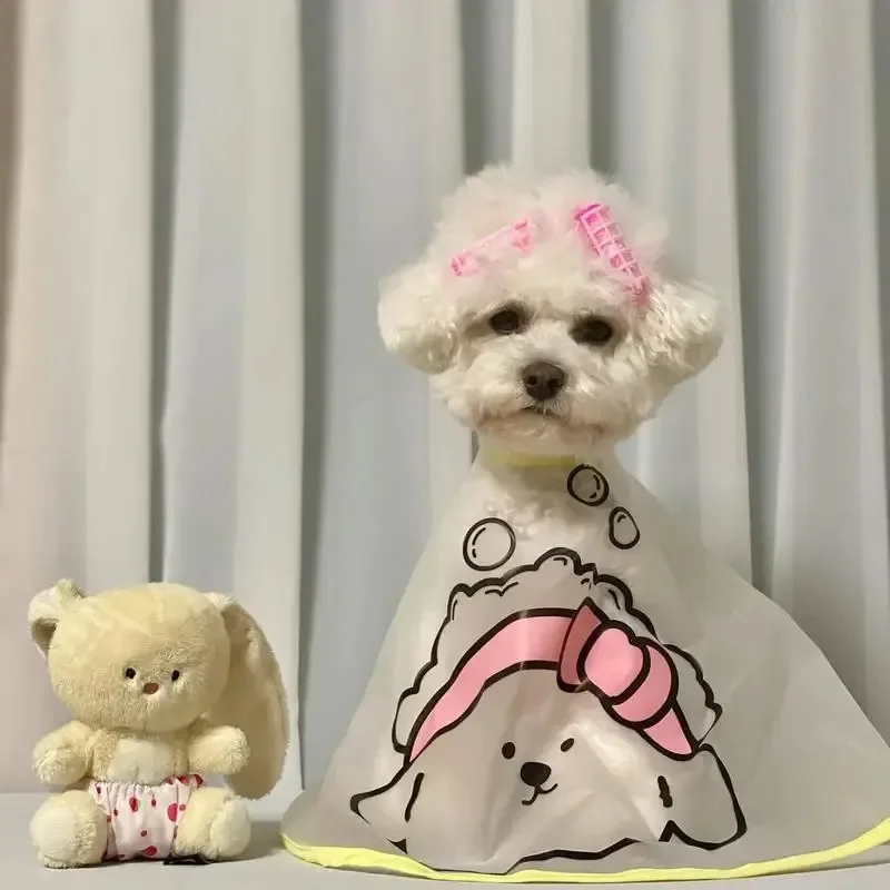 Pets Dogs Clothes Cloak Haircut Cloak Jacket For Dogs Cats Tear Stain Facial Care Waterproof Raincoat Cape Cloth Pet Supplies
Pets Dogs Clothes Cloak Haircut Cloak Jacket For Dogs Cats Tear Stain Facial Care Waterproof Raincoat Cape Cloth Pet Supplies